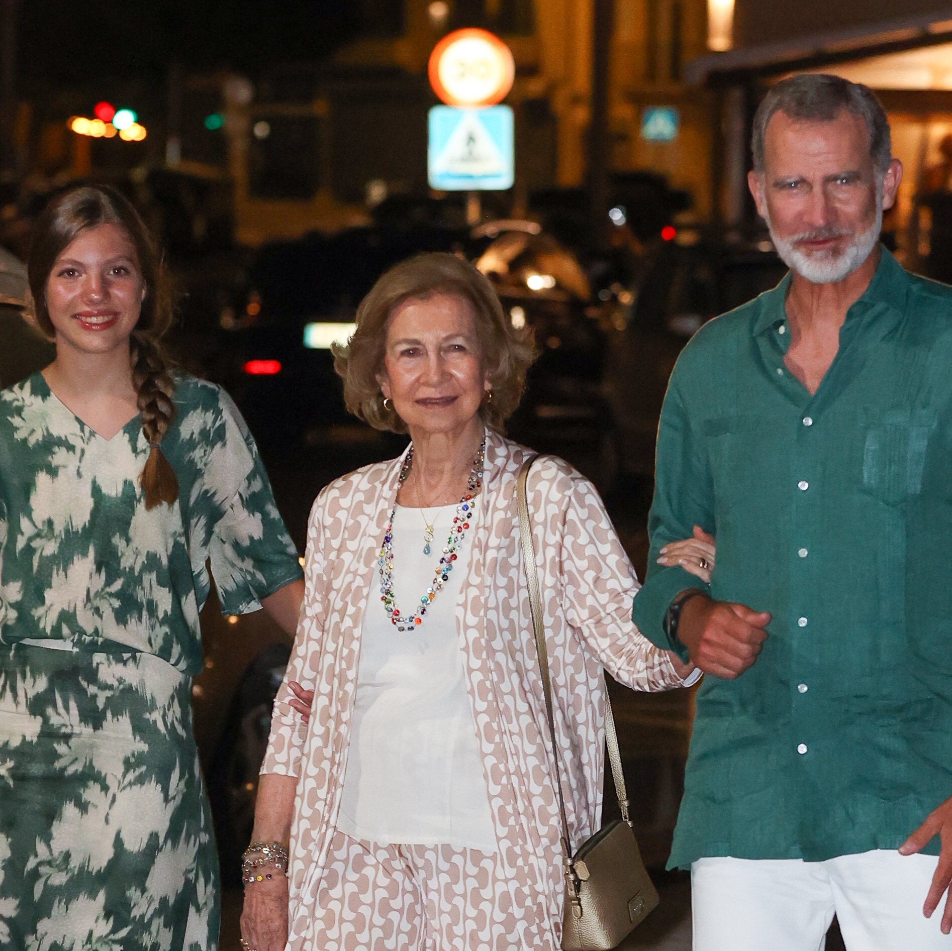 The Royal Family Dines Out In Mallorca