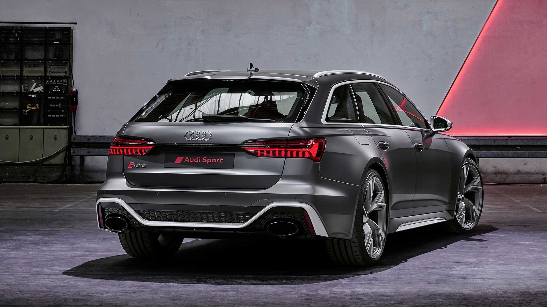 Novo Audi Rs6 Avant Oferece Espaco Mala 600 Cv E 305 Km H