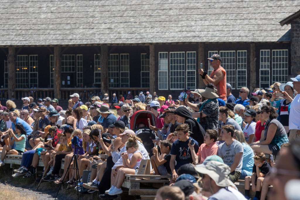 Yellowstone Sees Record Numbers Of Visitors