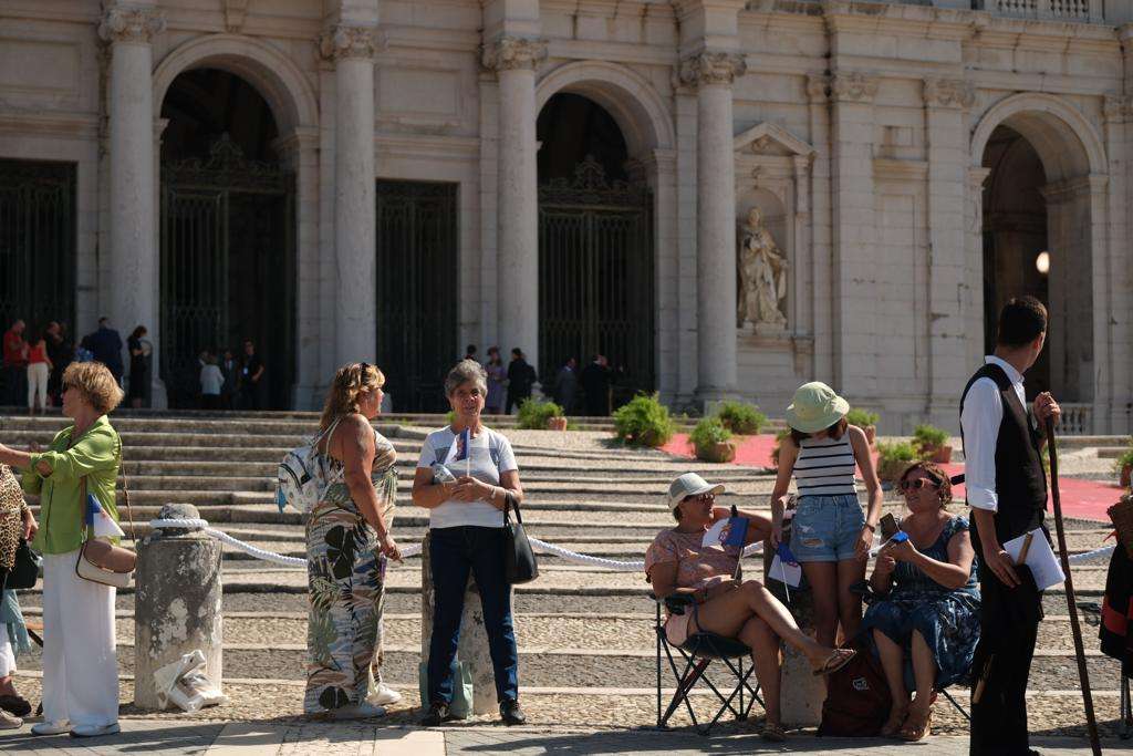 Casamento Real 7 de outubro 2023. Infanta Maria Francisca e Duarte de Sousa Araújo Martins. Cerimónia religiosa na Basílica de Mafra.