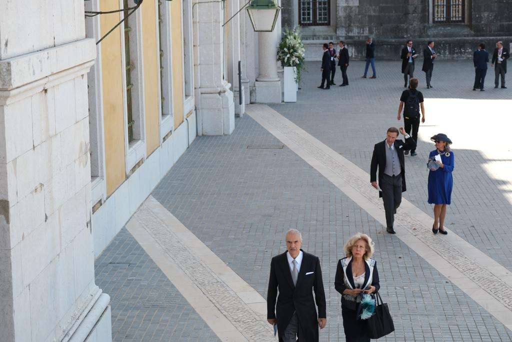 Casamento Real 7 de outubro 2023. Infanta Maria Francisca e Duarte de Sousa Araújo Martins. Cerimónia religiosa na Basílica de Mafra.