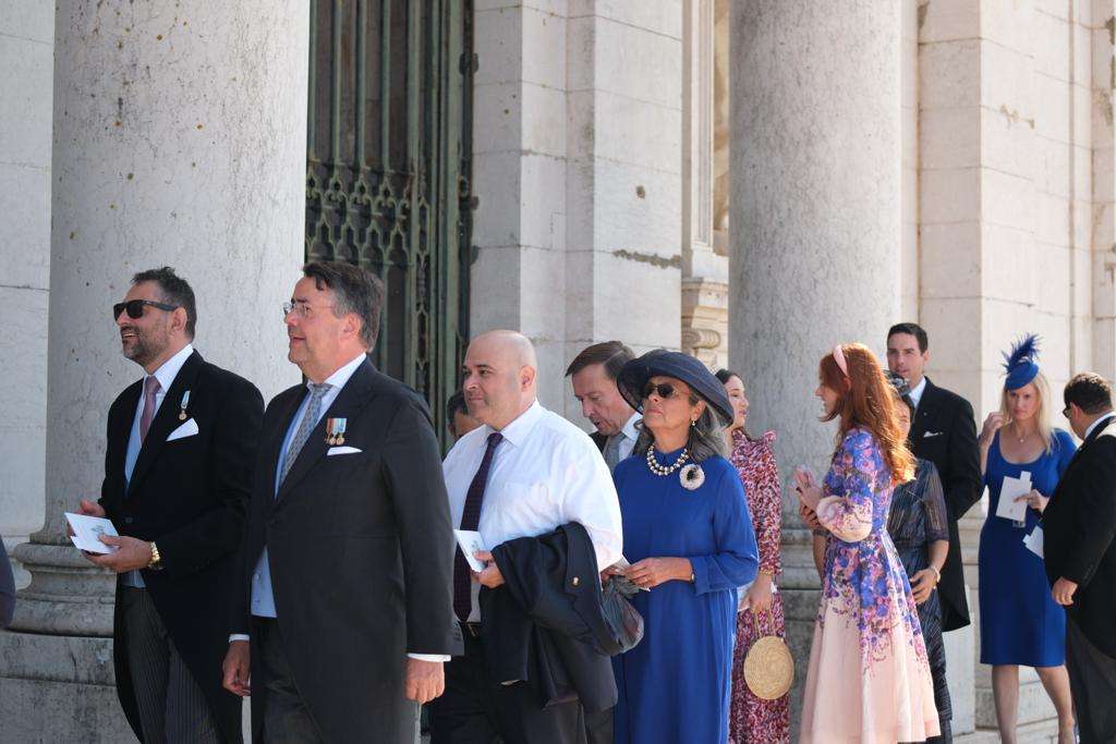 Casamento Real 7 de outubro 2023. Infanta Maria Francisca e Duarte de Sousa Araújo Martins. Cerimónia religiosa na Basílica de Mafra.