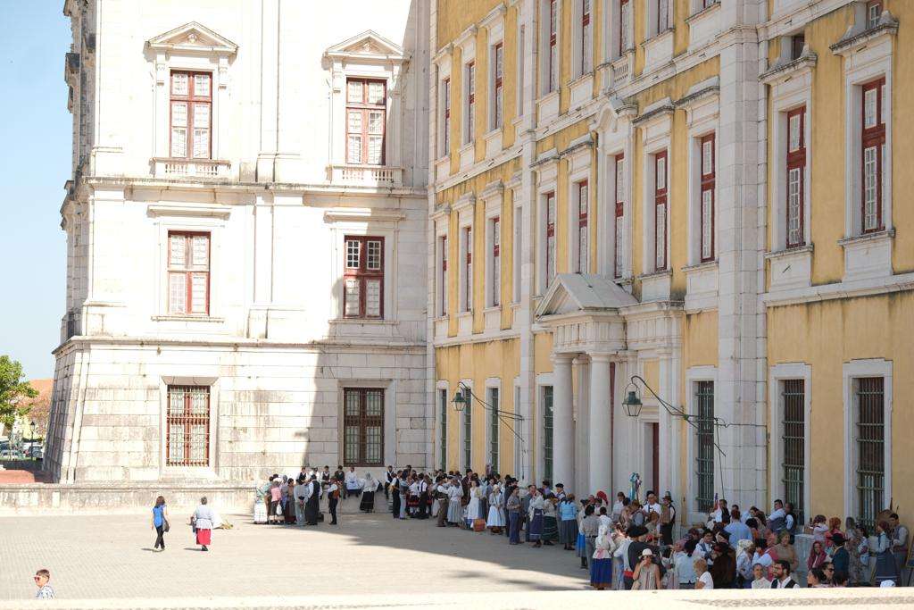 Casamento Real 7 de outubro 2023. Infanta Maria Francisca e Duarte de Sousa Araújo Martins. Cerimónia religiosa na Basílica de Mafra.