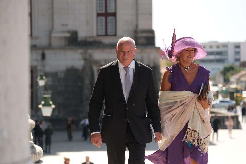 Casamento Real 7 de outubro 2023. Infanta Maria Francisca e Duarte de Sousa Araújo Martins. Cerimónia religiosa na Basílica de Mafra.