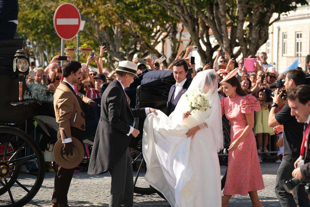 Casamento Real 7 de outubro 2023. Infanta Maria Francisca e Duarte de Sousa Araújo Martins. Cerimónia religiosa na Basílica de Mafra.