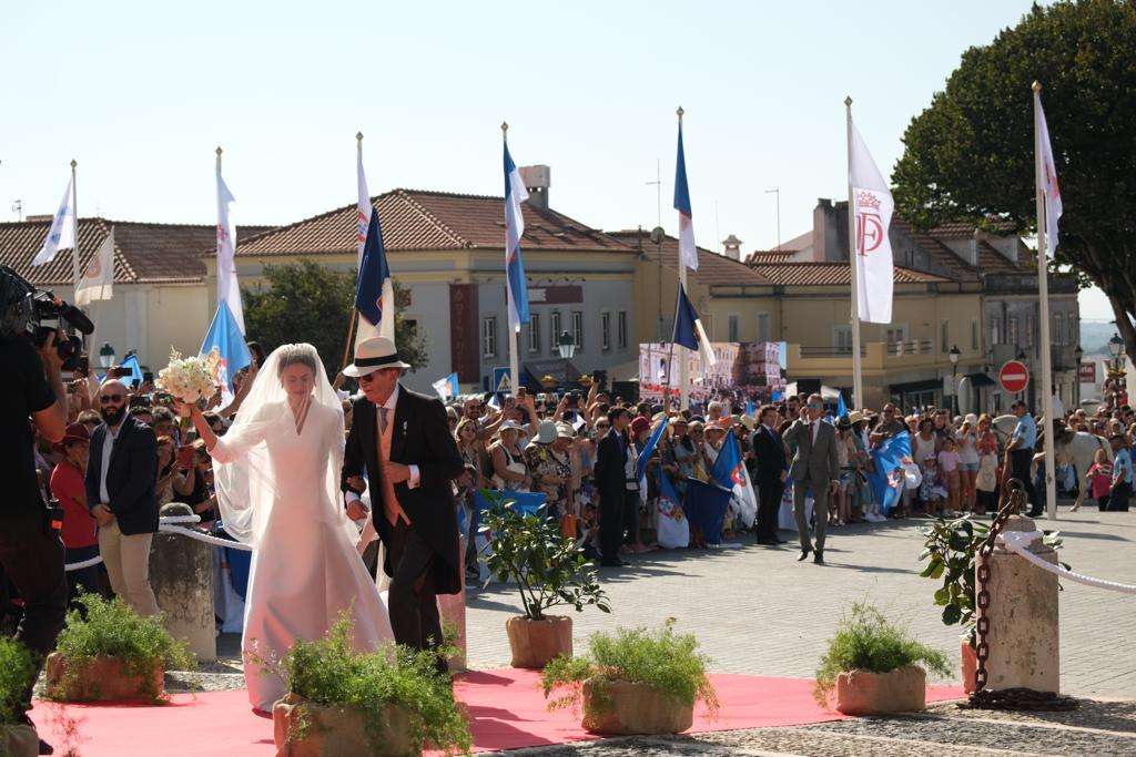 Casamento Real 7 de outubro 2023. Infanta Maria Francisca e Duarte de Sousa Araújo Martins. Cerimónia religiosa na Basílica de Mafra.