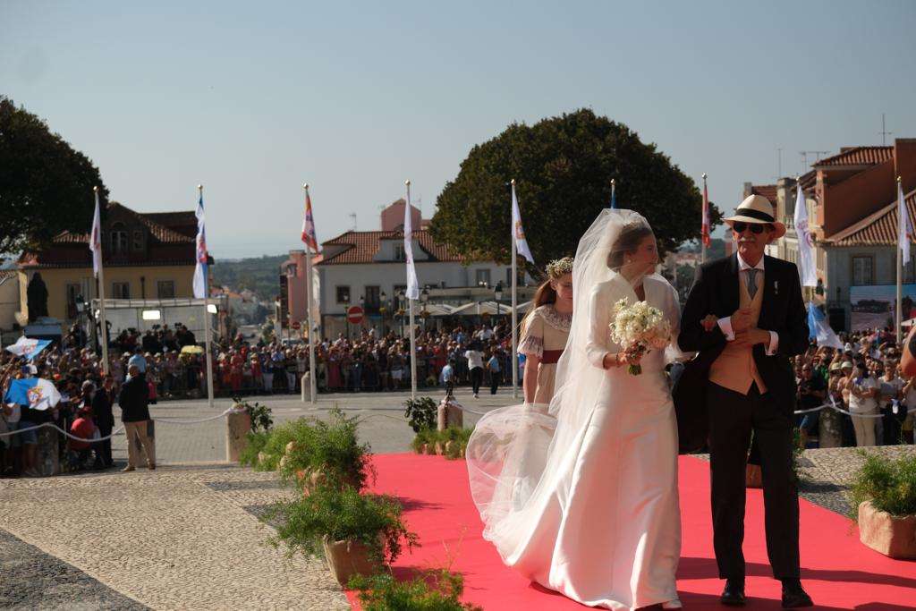 Casamento Real 7 de outubro 2023. Infanta Maria Francisca e Duarte de Sousa Araújo Martins. Cerimónia religiosa na Basílica de Mafra.