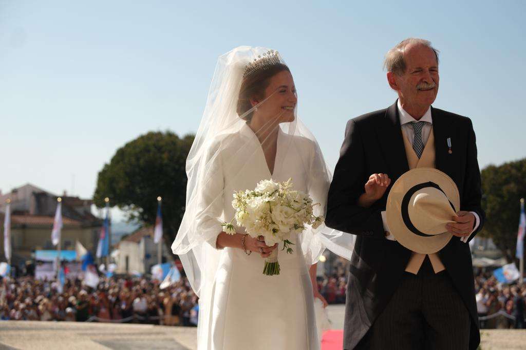 Casamento Real 7 de outubro 2023. Infanta Maria Francisca e Duarte de Sousa Araújo Martins. Cerimónia religiosa na Basílica de Mafra.