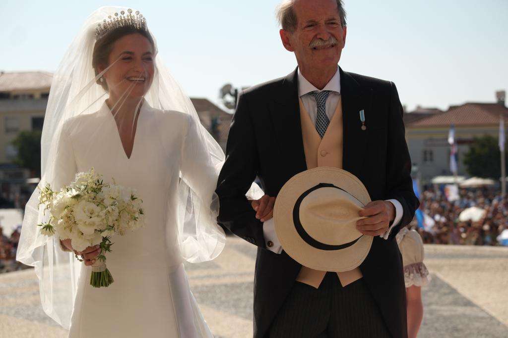 Casamento Real 7 de outubro 2023. Infanta Maria Francisca e Duarte de Sousa Araújo Martins. Cerimónia religiosa na Basílica de Mafra.