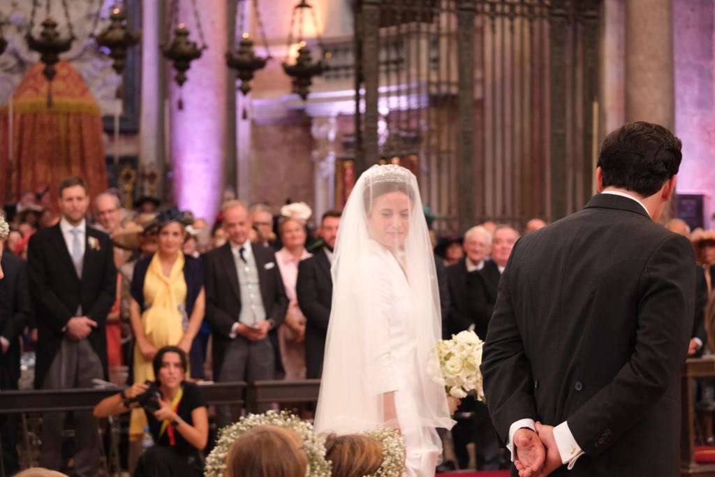 Casamento Real 7 de outubro 2023. Infanta Maria Francisca e Duarte de Sousa Araújo Martins. Cerimónia religiosa na Basílica de Mafra.