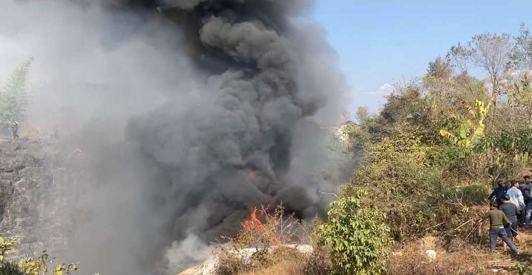Nepal plane with 72 onboard crashes in Pokhara