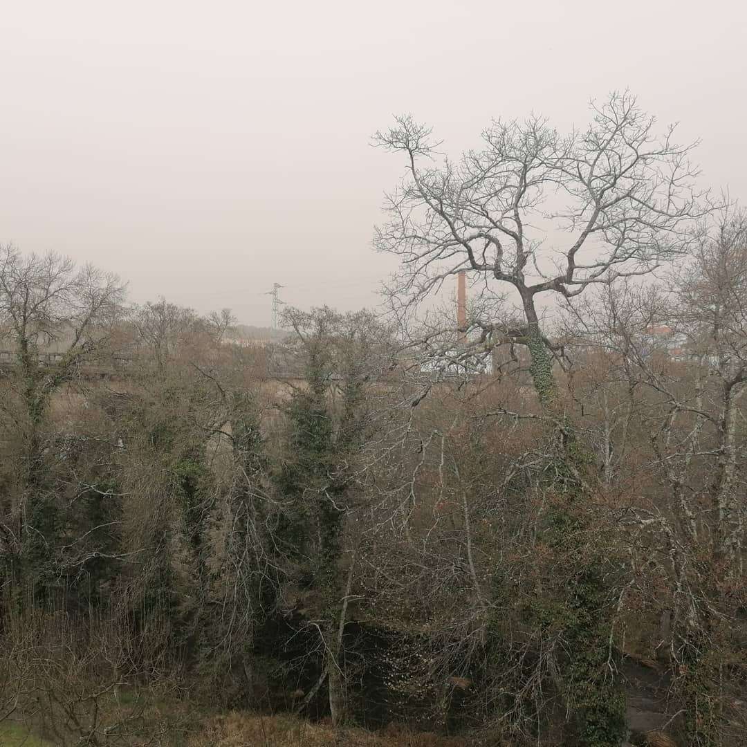 Chuva de barro em Portugal