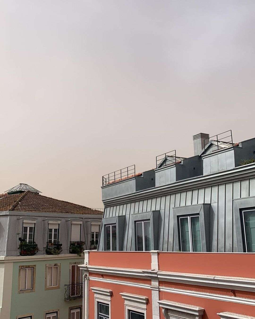 Chuva de barro em Portugal