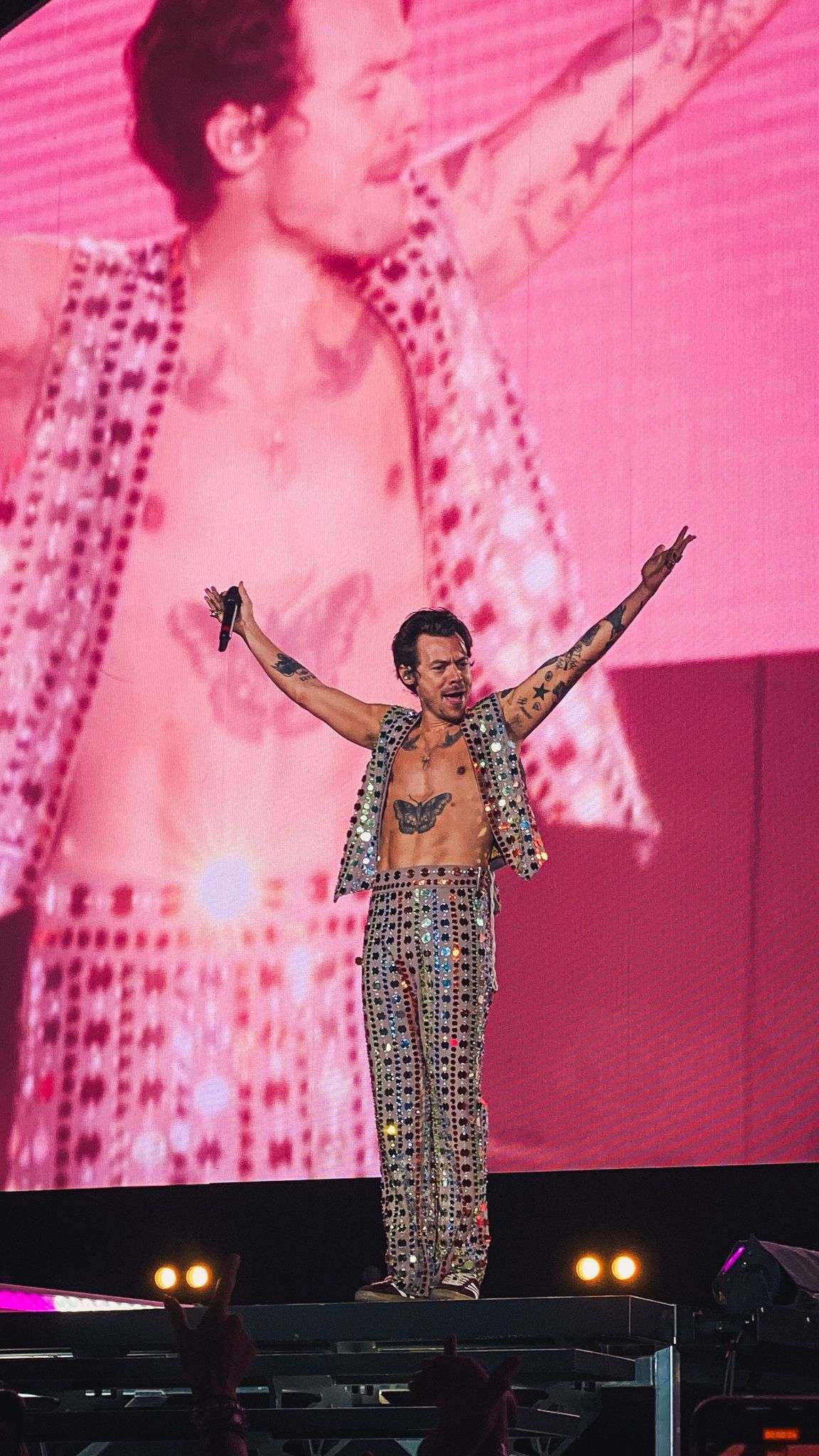 Harry Stiles no passeio marítimo de Algés