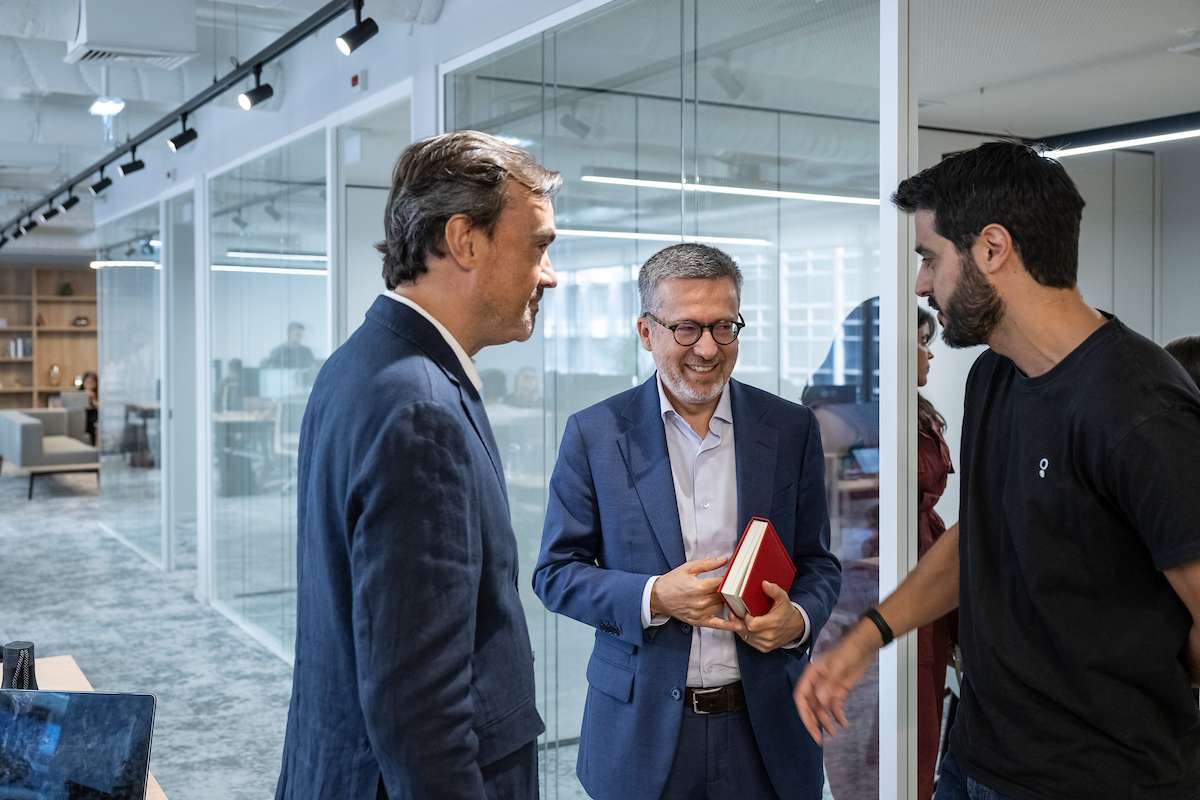 Carlos Moedas, Francisco Rocha Gonçalves e Virgílio Bento