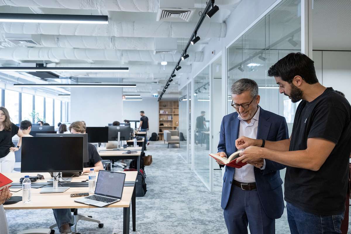 Carlos Moedas e Virgílio Bento