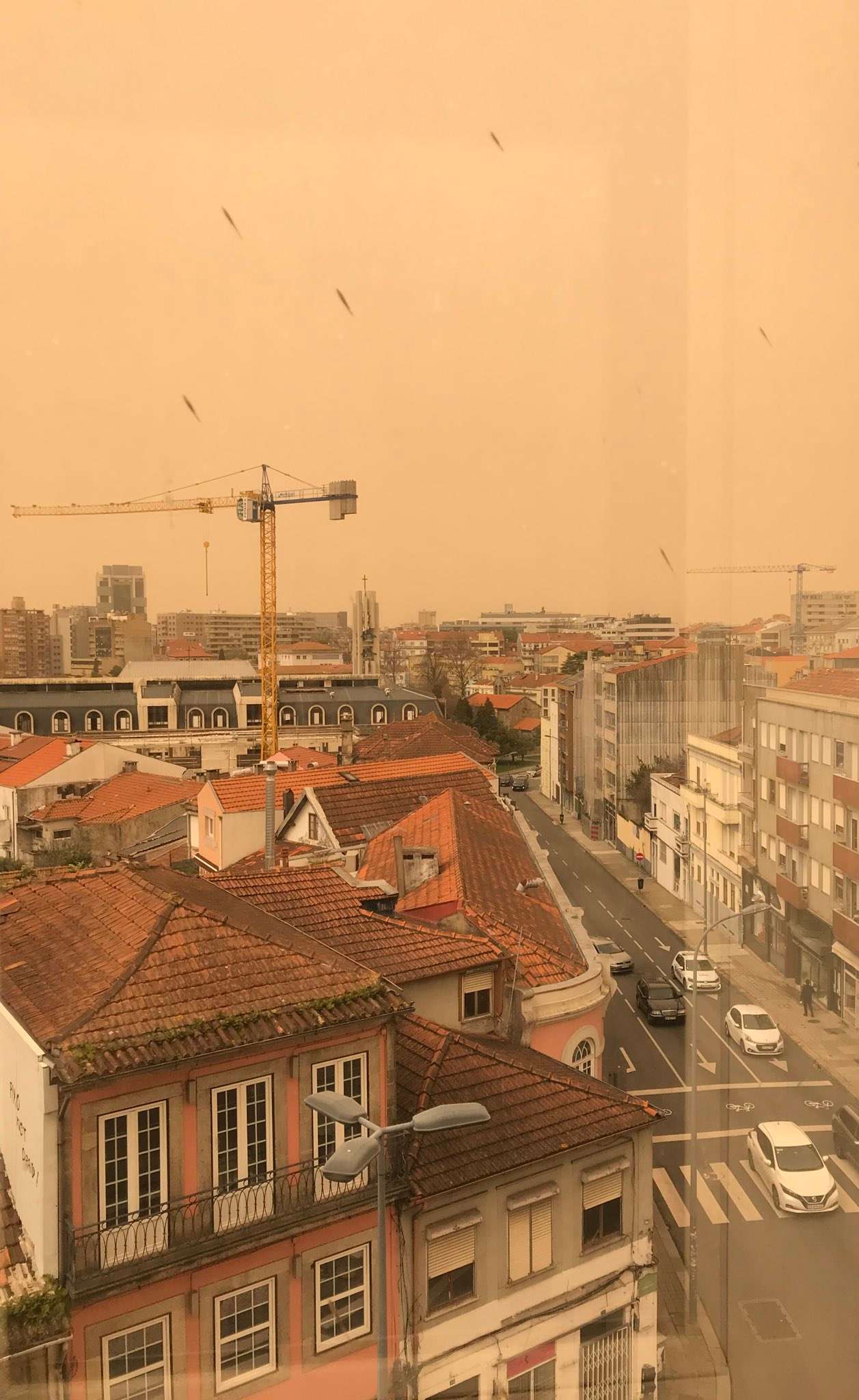 A "chuva de barro" no Porto