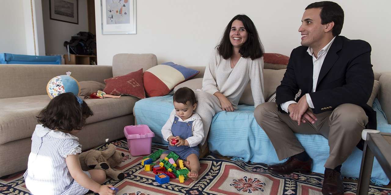 Luísa, Madalena, Pedro e António. "Somos a família que escolhemos ser"