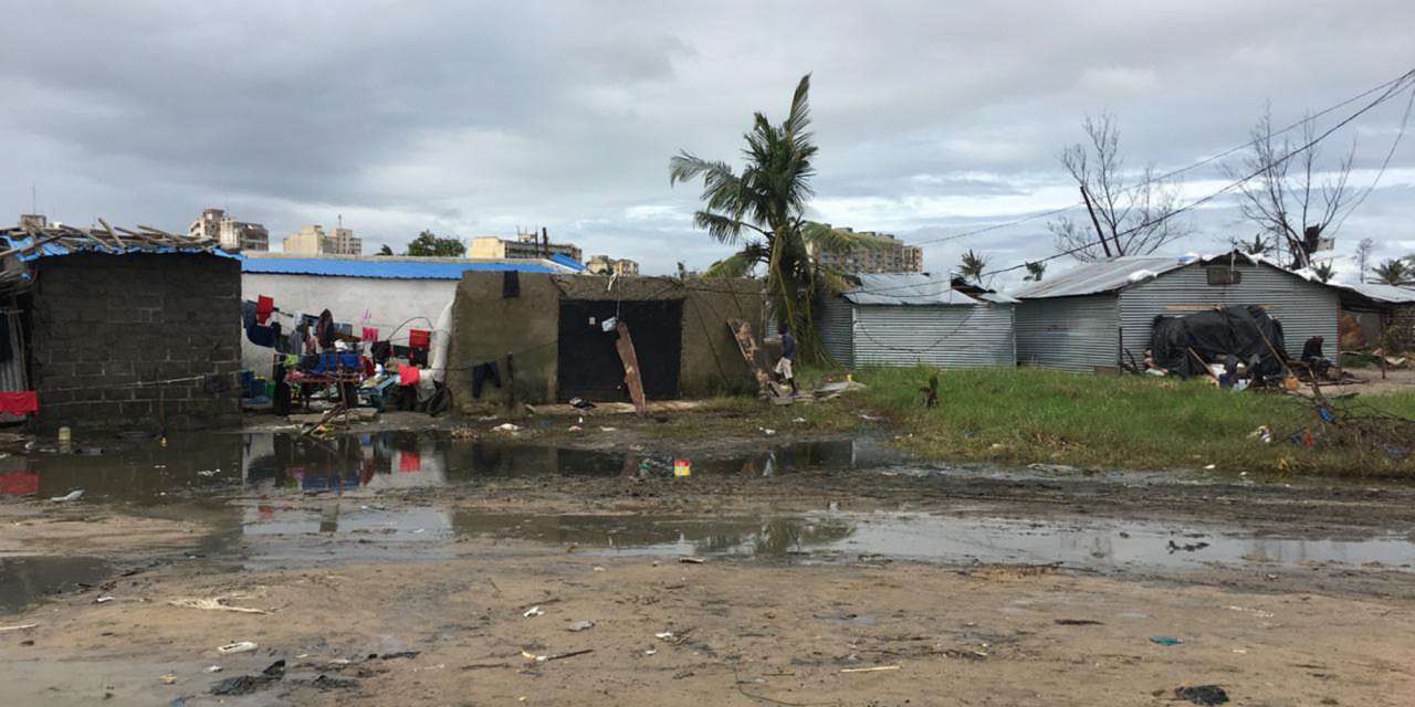 O rasto de destruição deixado pelo ciclone Idai pode vir a complicar-se nos próximos dias. D.R.
