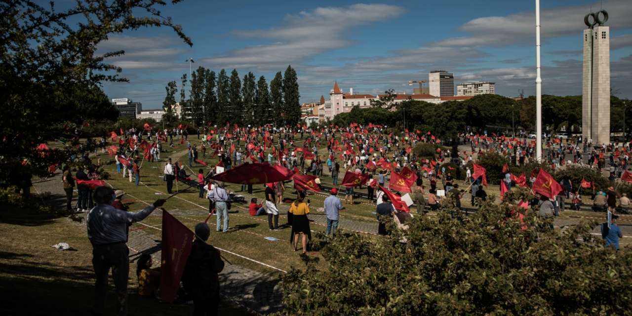 PCP voltou à rua 3 meses depois do último comício.