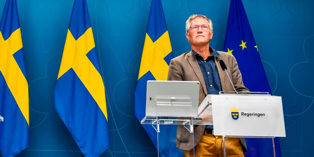 Anders Tegnell é o epidemiologista que lidera a resposta sueca à pandemia de Covid-19.
