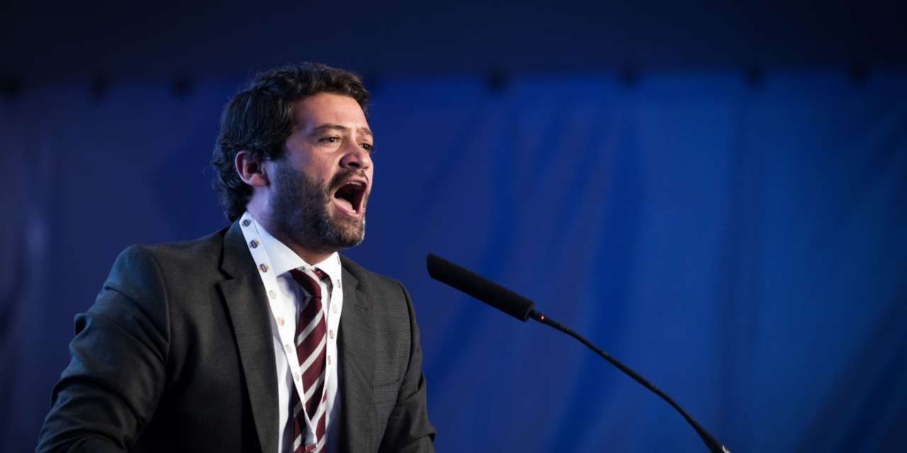 André Ventura fez um discurso mais curto do que o habitual
