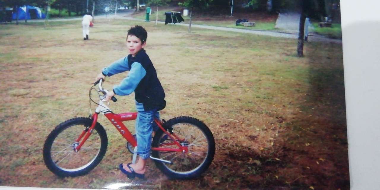 A sua primeira bicicleta, do Action Man