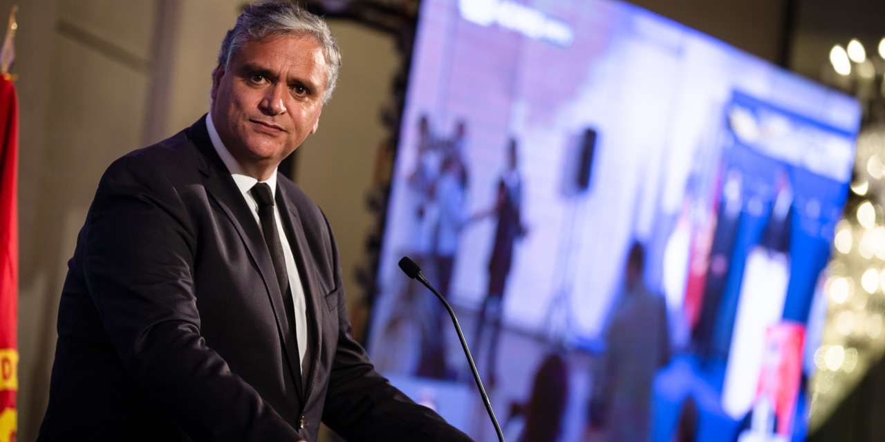 Vasco Cordeiro subiu ao palco no fim da noite para dizer que o PS foi o projeto político mais votado nos Açores