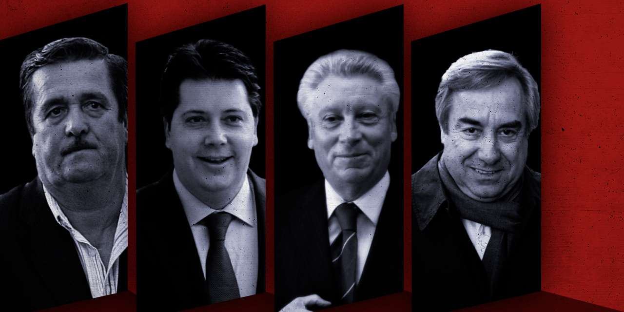 Manuel Godinho (empresário), Paulo Penedos (advogado), José Penedos (ex-presidente da REN) e Domingos Paiva Nunes (ex-administrador da EDP Imobiliária)