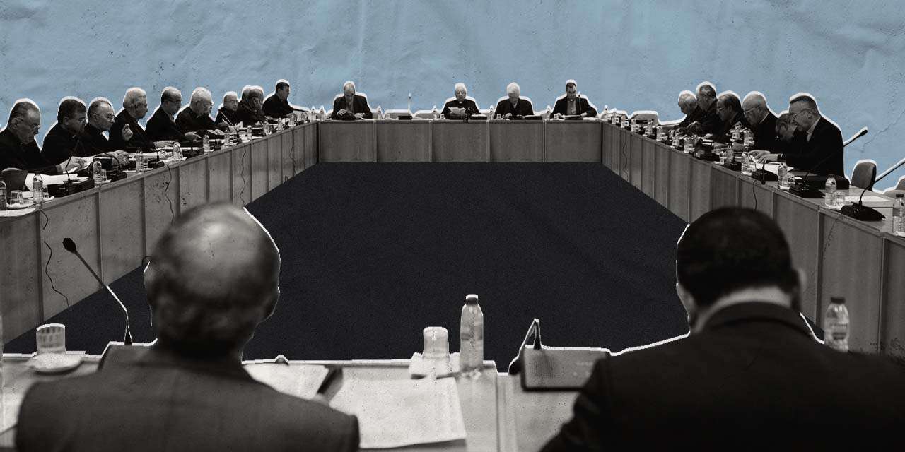 Bispos reunidos na Assembleia Plenária da Conferência Episcopal Portuguesa, em Fátima