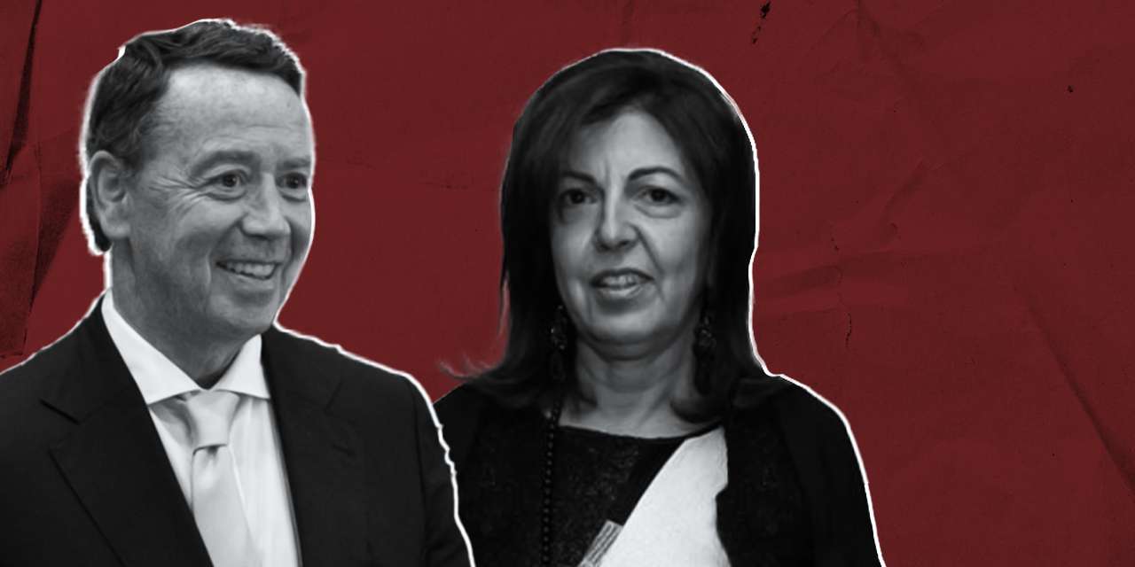 O ex-ministro Manuel Pinho (à esquerda) e a sua mulher Alexandra Pinho (à direita) são arguidos do caso EDP. Ele diz que MP quer envolver a sua família: Manuel Pinho diz que o MP quer envolver a sua família: "É revoltante e deprimente"