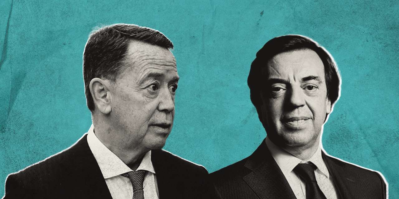 Manuel Pinho, ex-ministro da Economia (à esquerda) e António Bernardo, ex-líder da Roland Berger Portugal (à direita)