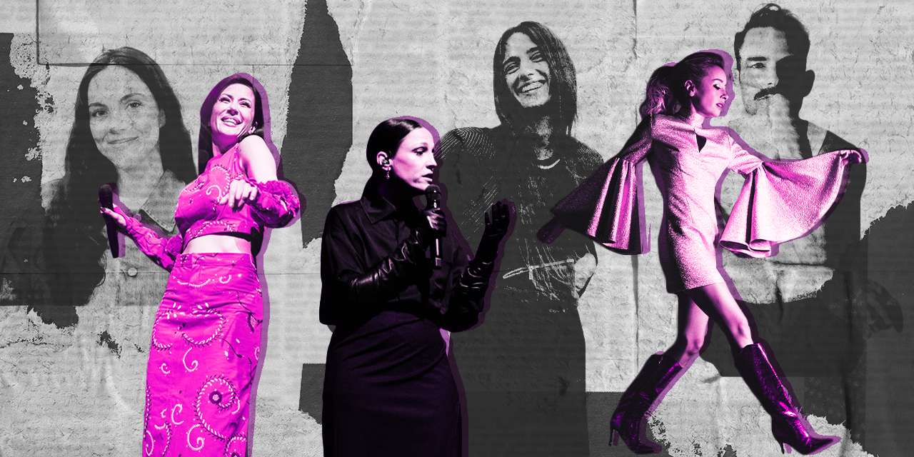 Da esquerda para a direita: Béhen, Ana Moura, Carminho, Maria Carlos Baptista, Marisa Liz e Luís Carvalho