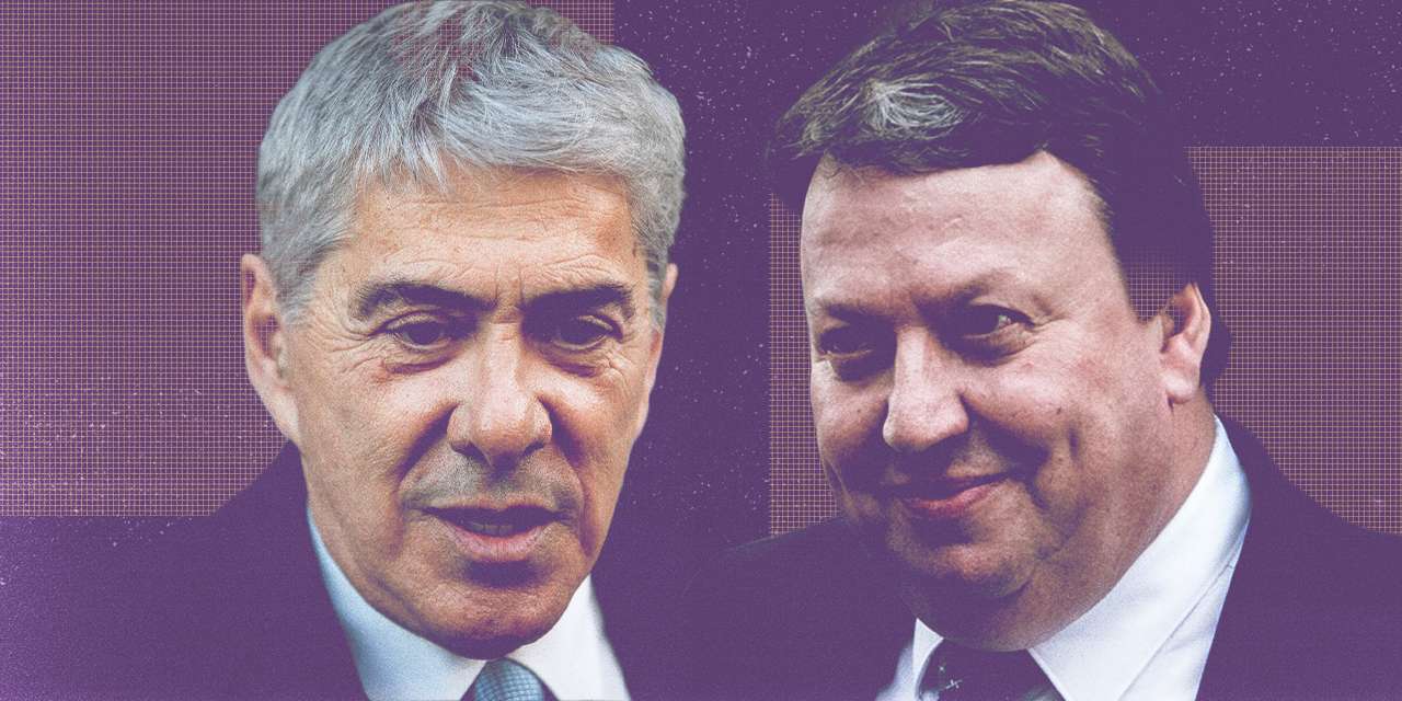 José Sócrates e o seu alegado testa-de-ferro Carlos Santos Silva