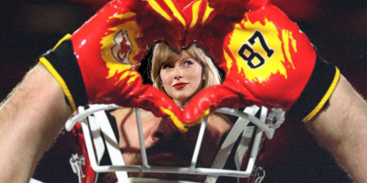 Taylor Swift e Travis Kelce, um dos capitães dos Kansas City Chiefs, começaram o namoro mediático no final do verão passado. Agora, são o rei e a rainha da Super Bowl