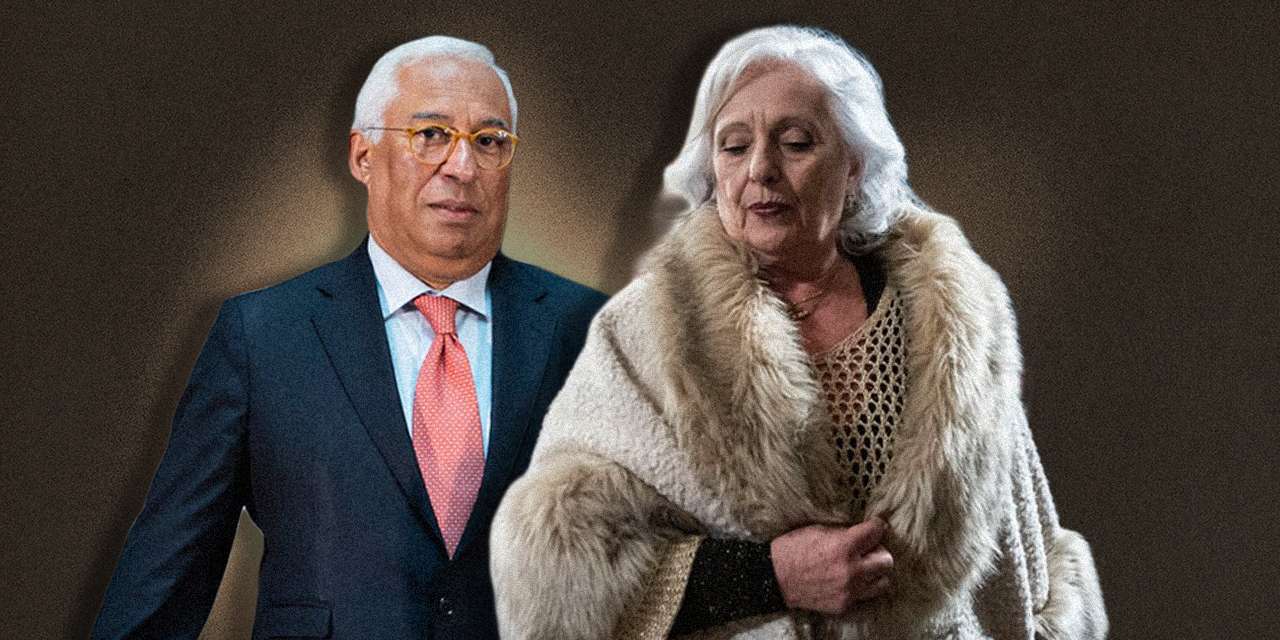 António Costa, ex-primeiro-ministro, e a procuradora-geral Lucília Gago. Foi António Costa quem indicou ao Presidente da República em 2018 o nome de Lucília Gago para procuradora-geral da República