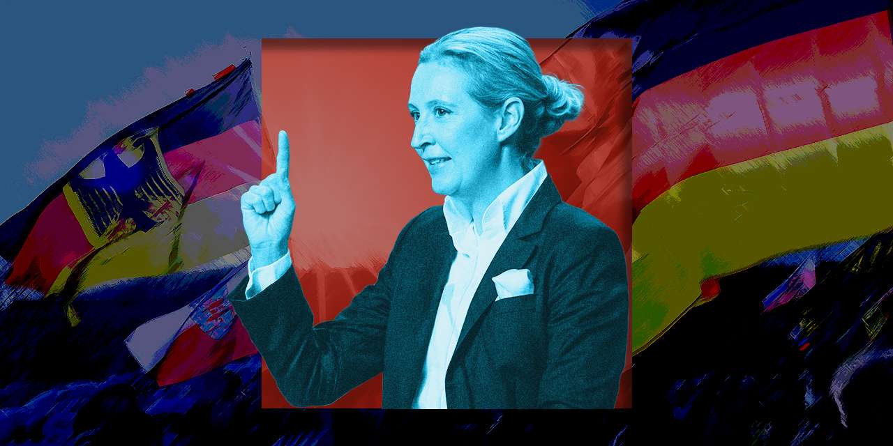 Alice Weidel está à frente da AfD