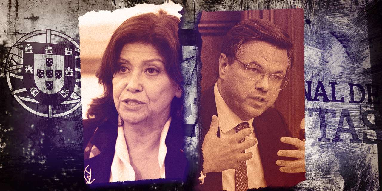 Filipa Urbano Calvão, presidente do Tribunal de Contas, e Gonçalo Matias, ministro da Reforma do Estado, trocaram argumentos e acusações no espaço público