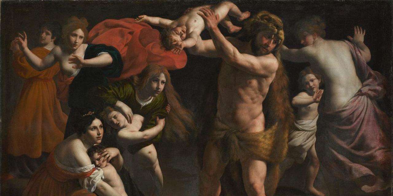 “A Fúria de Hércules” (c.1620), por Alessandro Turchi