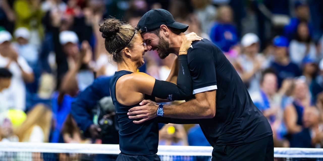 Os dois italianos voltaram a conquistar o US Open em pares mistos depois de já o terem feito na temporada passada