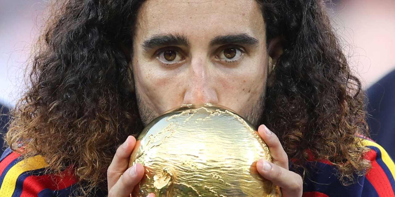 Marc Cucurella conquistou o Mundial pela Espanha nos Estados Unidos depois de ter conseguido também o Mundial de Clubes pelo Chelsea