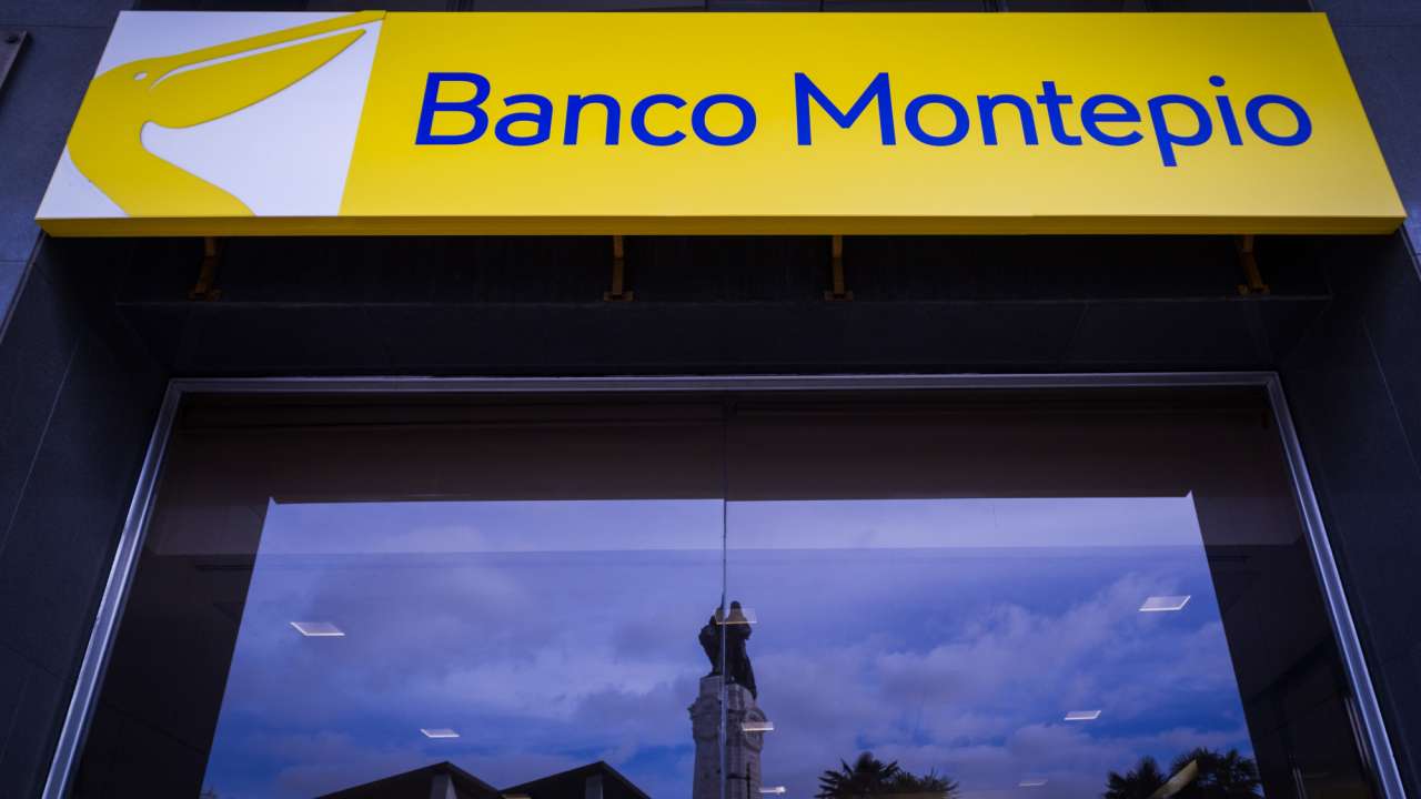 Fachada do Banco Montepio em Lisboa