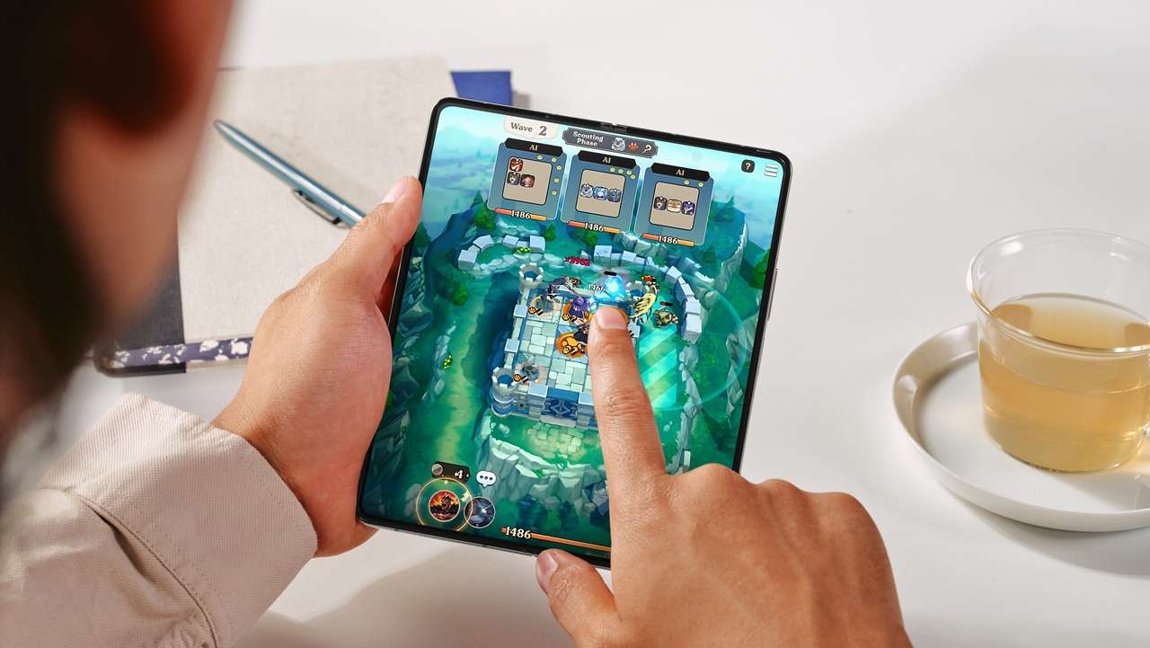 O Samsung Galaxy Z Fold 5