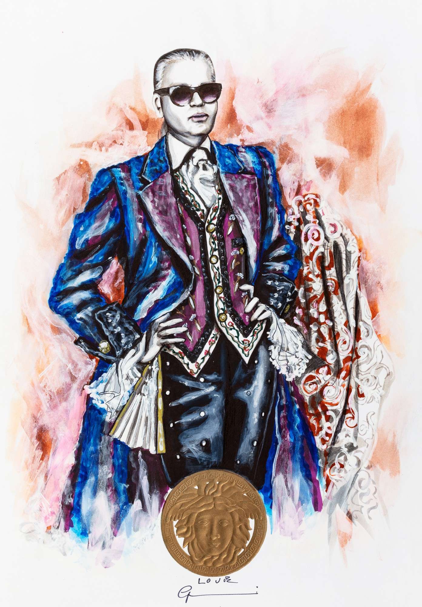 Leilão Lagerfeld Sotheby's