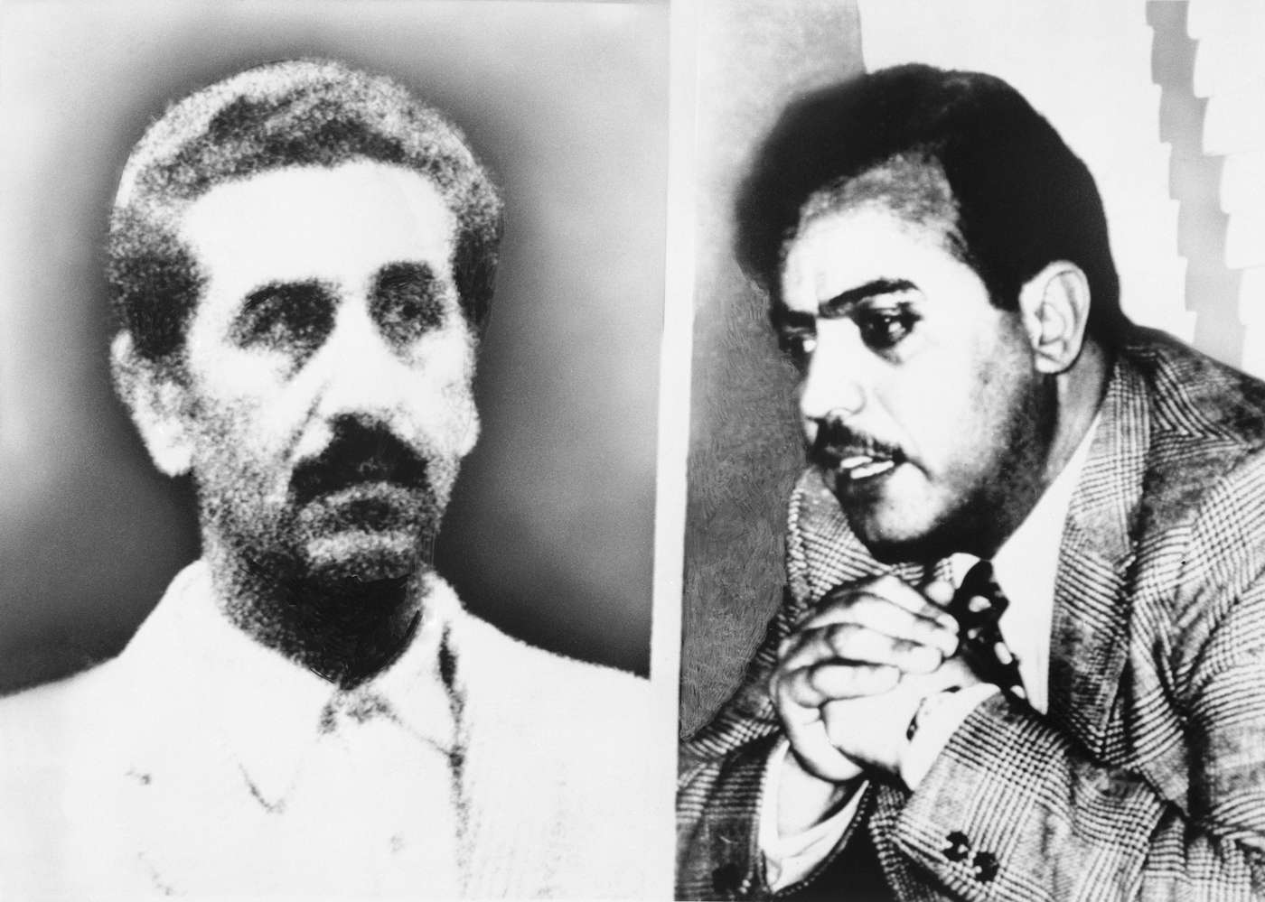Abu Youssef (esq) e Kamal Adwan (dir)