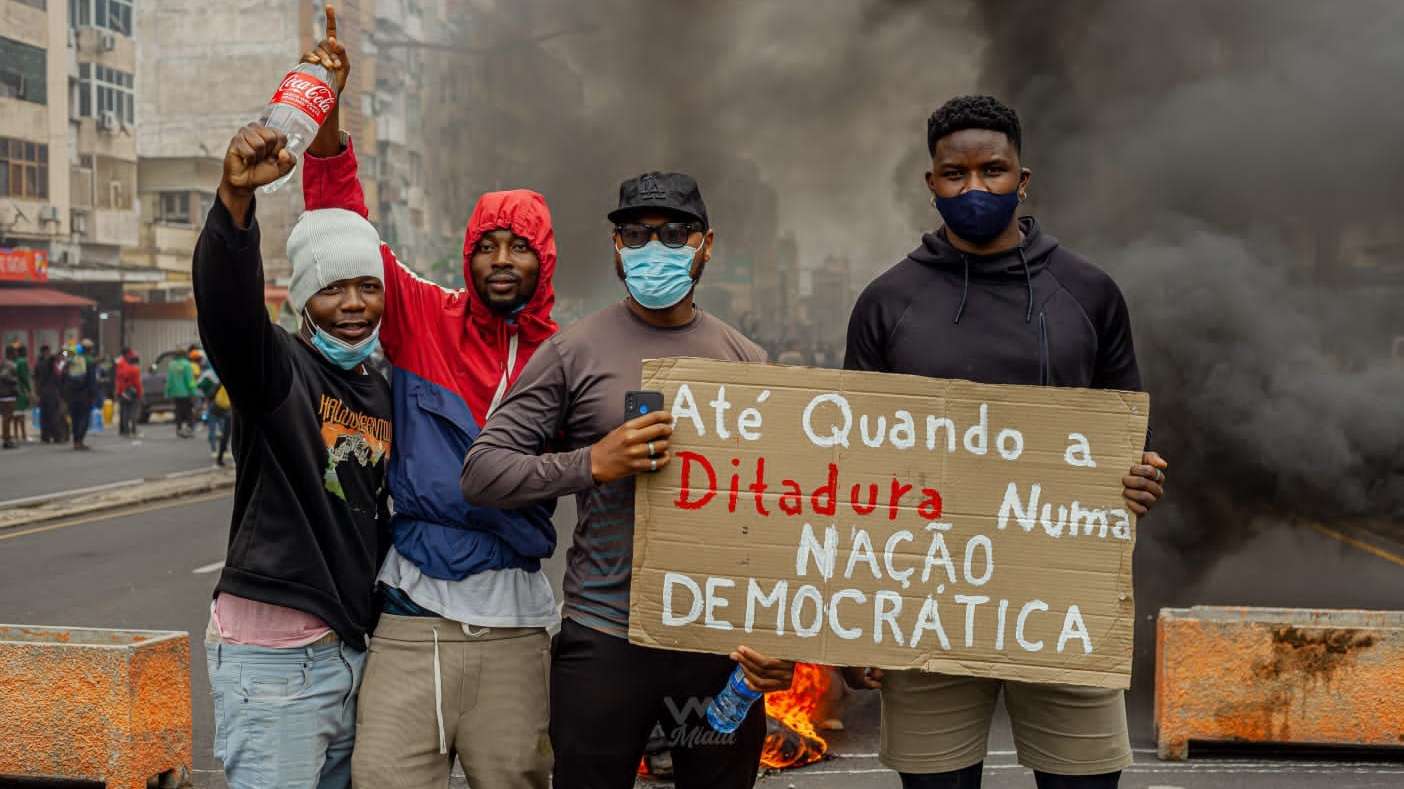 protestos em Moçambique