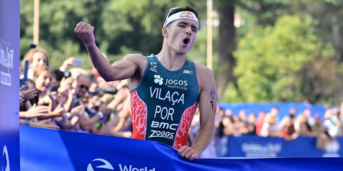 Vasco Vilaça venceu a recente Taça do Mundo de Roma, que se seguiu à sétima e última etapa do Campeonato do Mundo de triatlo
