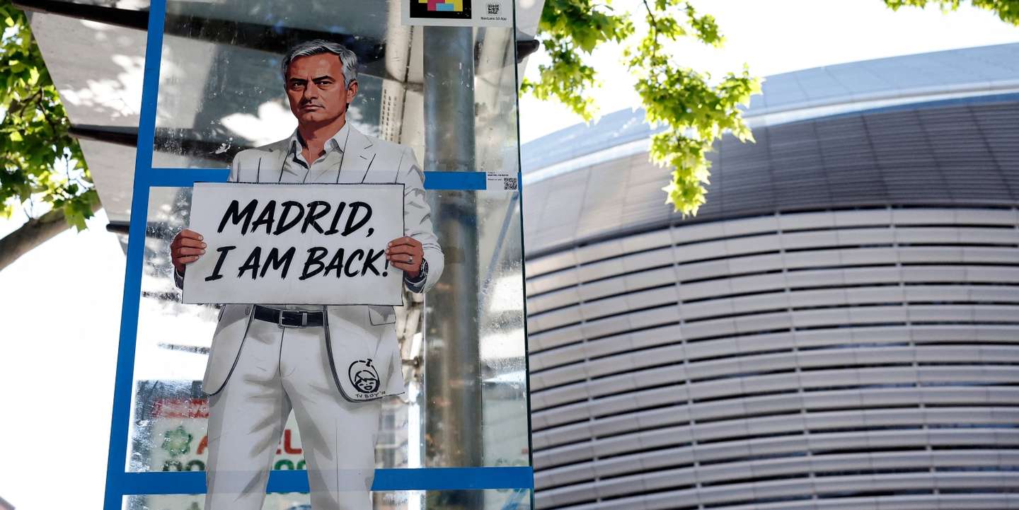 José Mourinho regressou ao Santiago Bernabéu 13 anos depois de uma primeira passagem pelo Real Madrid com um Campeonato, uma Taça e uma Supertaça