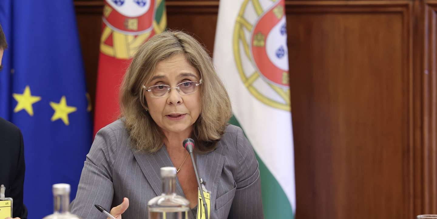 A presidente do conselho de Administração do Centro Hospitalar Universitário Lisboa Norte EPE, Ana Paula Martins (D), intervém na sua audição perante a Comissão de Saúde, a requerimento do PS e a requerimento potestativo da IL, sobre o "alegado favorecimento de duas bebés gémeas, que sofrem de Atrofia Muscular Espinhal, no acesso ao tratamento com o medicamento 'Zolgensma', na Assembleia da República, em Lisboa, 13 de dezembro de 2023. JOÃO RELVAS/LUSA