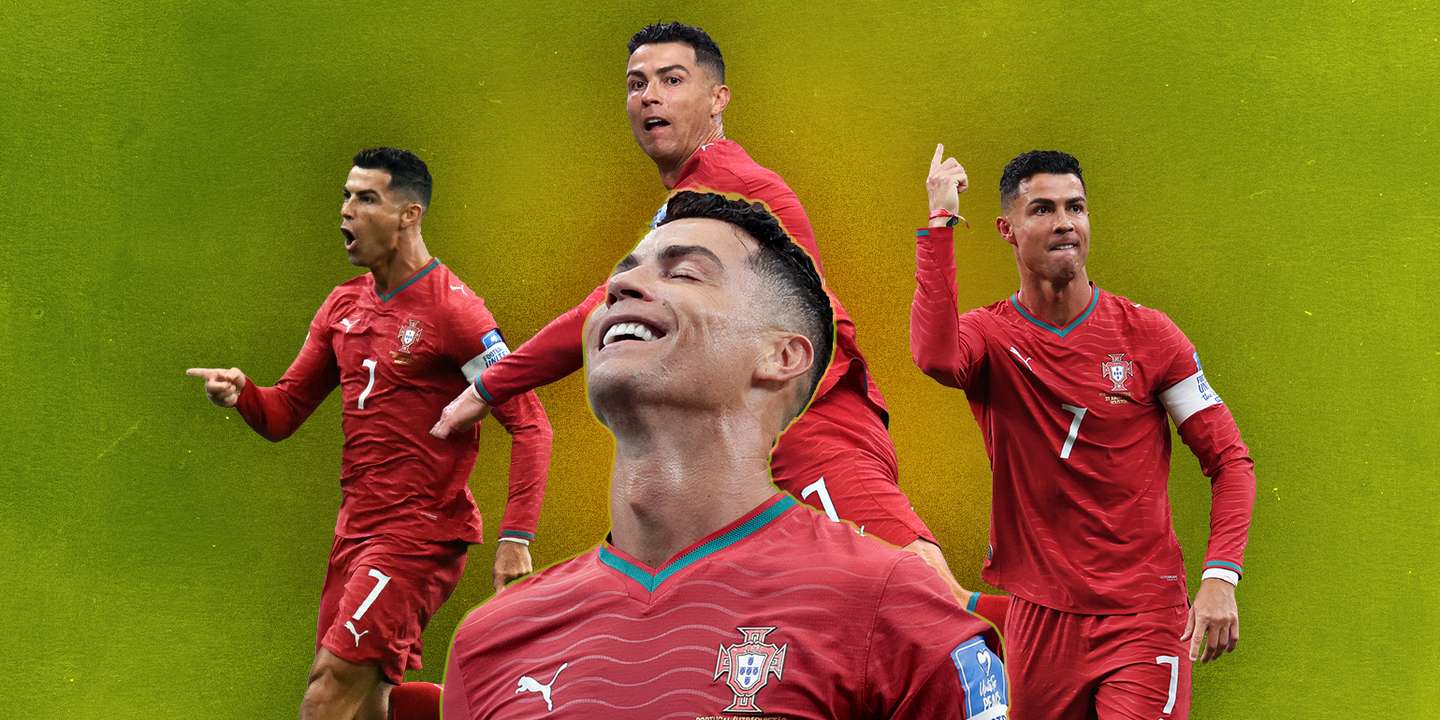 Cristiano Ronaldo tornou-se o melhor marcador de Portugal também em fases finais de Mundiais, ultrapassando os nove golos de Eusébio